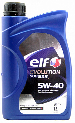 ELF Evolution 900 SXR 5W40 A3/B4 (RN 0710+0700) синт.  моторное масло, канистра 1л