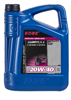 ROWE HIGHTEC FORMULA SAE 20W-40 Z масло моторное, кан.5л