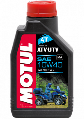 MOTUL ATV-UTV 4T 10W-40 масло моторное, кан.1л