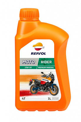 RP MOTO RIDER 4T 15W50 масло моторное, кан.1л