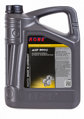 ROWE HIGHTEC ATF 9000 жидкость трансмиссионная, кан.5л