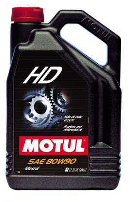 MOTUL HD 80W-90 масло трансмиссионное, кан.5л