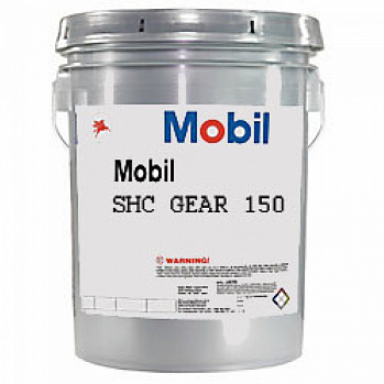 MOBIL SHC Gear 150 синтетическое индустриальное редукторное масло, 20л