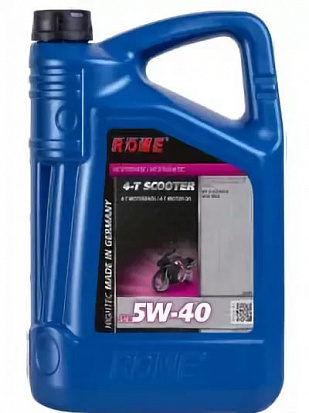 ROWE HIGHTEC 4T-SCOOTER SAE 5W-40  масло моторное, кан.5л