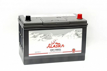 ALASKA CMF 302/172/220, 95А/ч, ССА 830А, Обр. 115D31FL silver+ Батарея аккумуляторная 12В