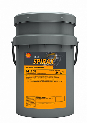 SHELL SPIRAX S4 CX 30 Синтетическое трансмиссионное масло, ведро 20 л